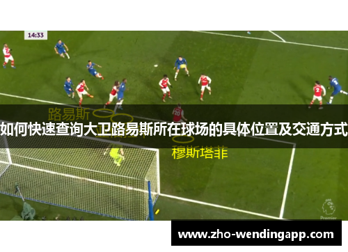 如何快速查询大卫路易斯所在球场的具体位置及交通方式 如何快速查询大卫路易斯所在球场的具体位置及交通方式
