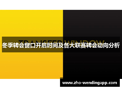 冬季转会窗口开启时间及各大联赛转会动向分析